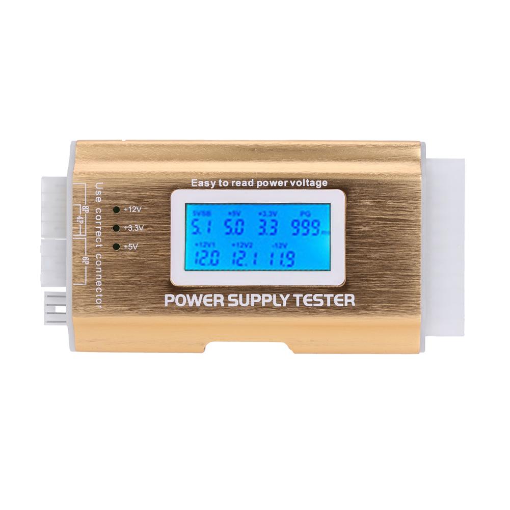 PC Tester ATX Power Supply 20/24 Pin Computer Measuring Diagnostic Tester, 501 Original
PC Tester ATX Power Supply 20/24 Pin Computer Measuring Diagnostic Tester, 501 Original
