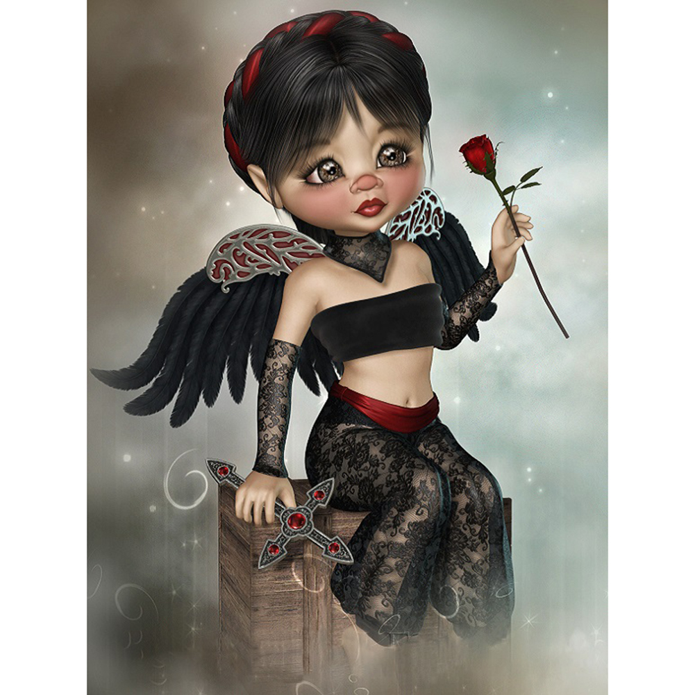 (Multi-Size) Fairy Girl - Round/Square Drill Diamond Painting - 30*40CM, Square diamond 30*40cm, 501 Original
(Multi-Size) Fairy Girl - Round/Square Drill Diamond Painting - 30*40CM, Square diamond 30*40cm, 501 Original