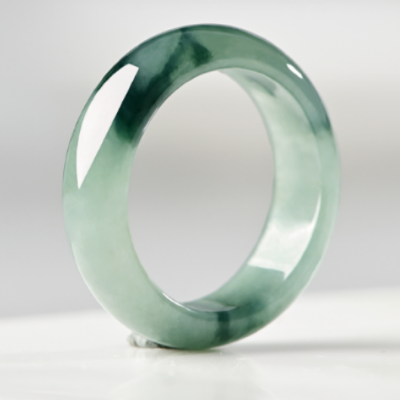 High Standard Natural Burmese Floating Flower Jade Rings for Men and Women - Exquisite Jade Rings for Special Occasions and Gifts