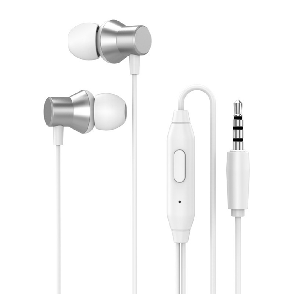 Lenovo HF130 Earbuds 3.5mm Wired In Ear Headphones In-Line Control (White), 501 Original
Lenovo HF130 Earbuds 3.5mm Wired In Ear Headphones In-Line Control (White), 501 Original