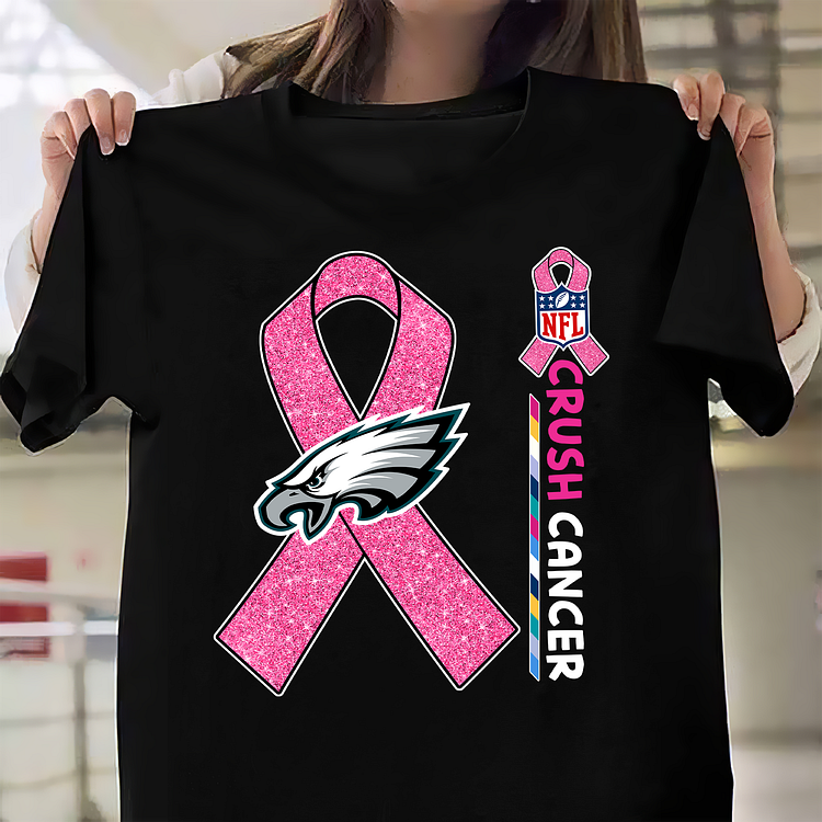 NFL Philadelphia Eagles Crush Cancer Shirt