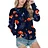 Women Casual Leopard Print Sweatshirt Crew Neck Long Sleeve Top Pullover Loose Trendy Clothes Autumn Winter 2025 Tops Hoodies