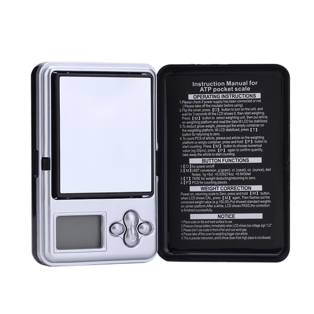 200g/0.01g High Precision Mini LCD Digital Pocket Electronic Jewelry Scale, 501 Original
200g/0.01g High Precision Mini LCD Digital Pocket Electronic Jewelry Scale, 501 Original