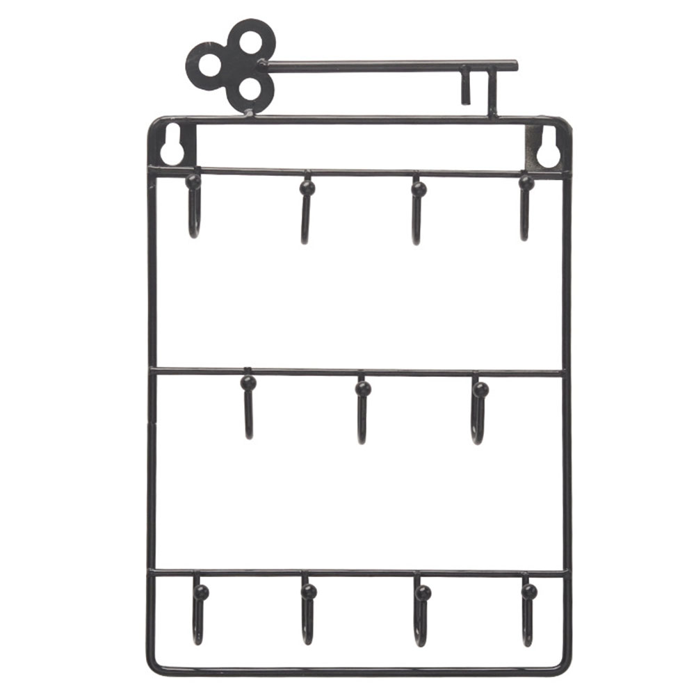 Modern Style Wall Mounted 11 Hangers Hooks Key Holder Coat Hat Storage Rack, 501 Original
Modern Style Wall Mounted 11 Hangers Hooks Key Holder Coat Hat Storage Rack, 501 Original