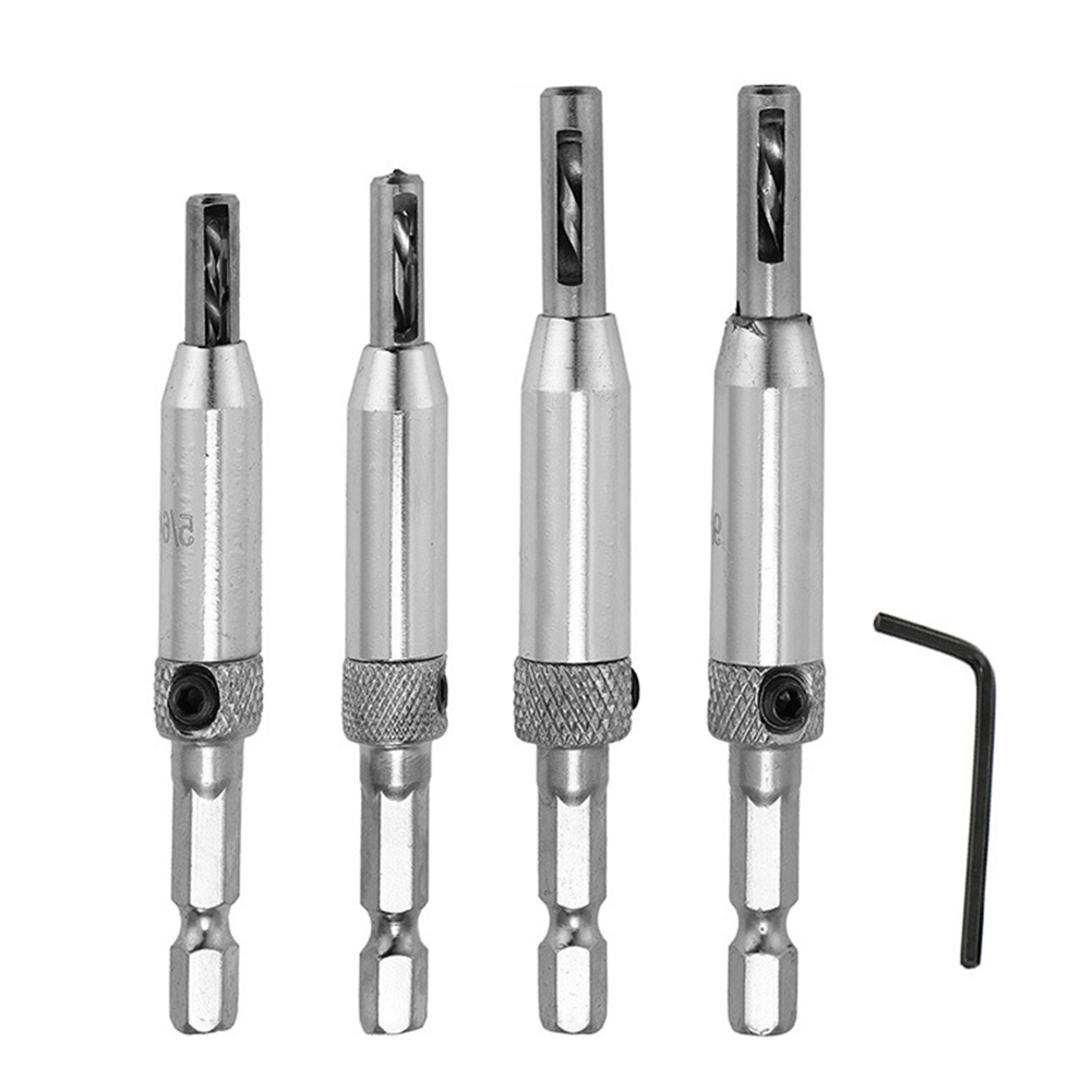 High Speed Steel Hinge Locating Hole Cutter Core Drill Bit Set Hole Puncher, 501 Original
High Speed Steel Hinge Locating Hole Cutter Core Drill Bit Set Hole Puncher, 501 Original