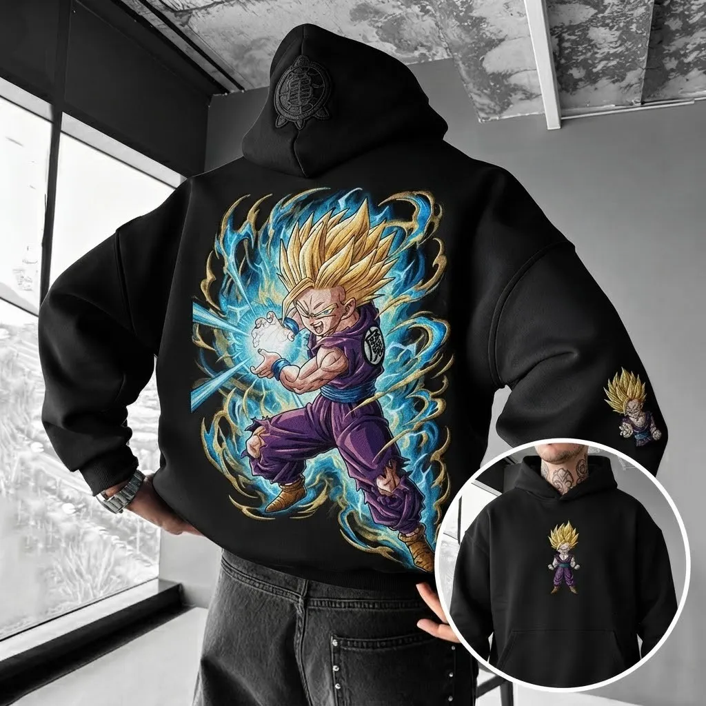 Men's Casual Cartoon Hoodie