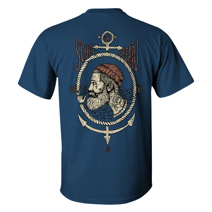 South Ocean Printed Men's T-shirt