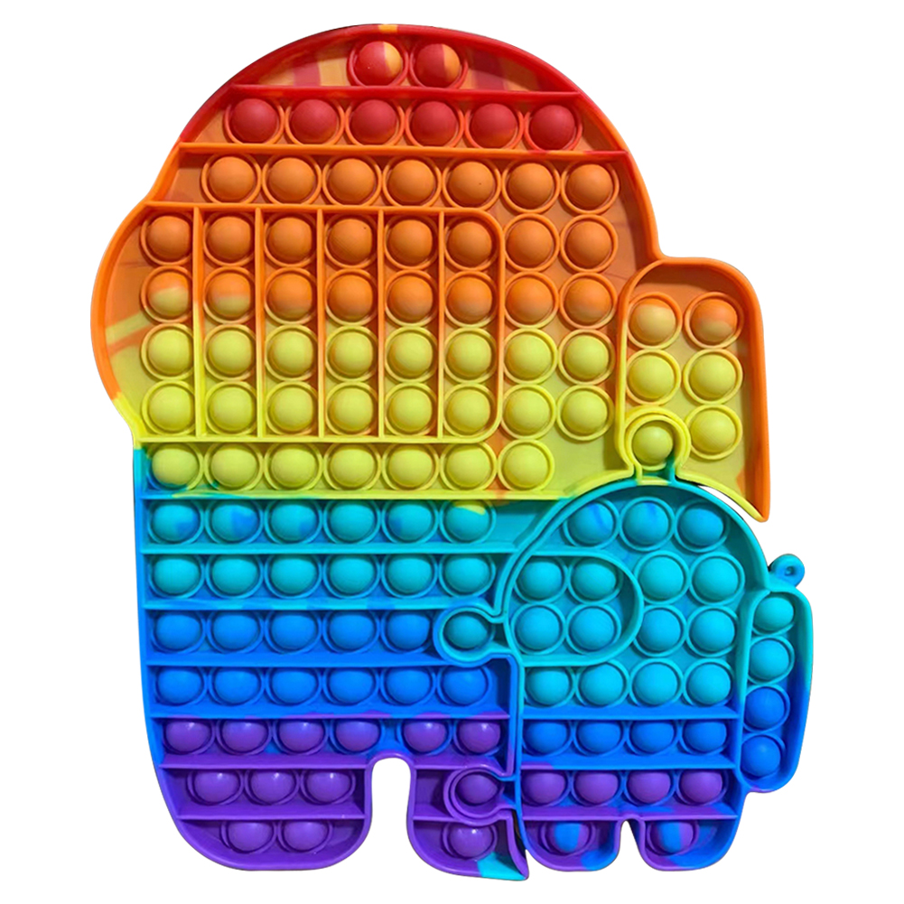 Rainbow Cartoons Shaped Push Bubble Sensory Autism Children Anti Stress Toy, 501 Original
Rainbow Cartoons Shaped Push Bubble Sensory Autism Children Anti Stress Toy, 501 Original