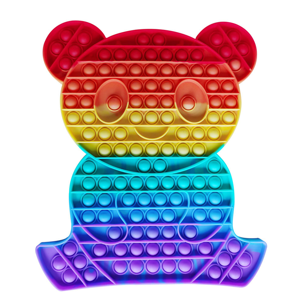 Panda Colored Silicone Push Bubble Fingertip Toys Stress Reliever Craft, 501 Original
Panda Colored Silicone Push Bubble Fingertip Toys Stress Reliever Craft, 501 Original