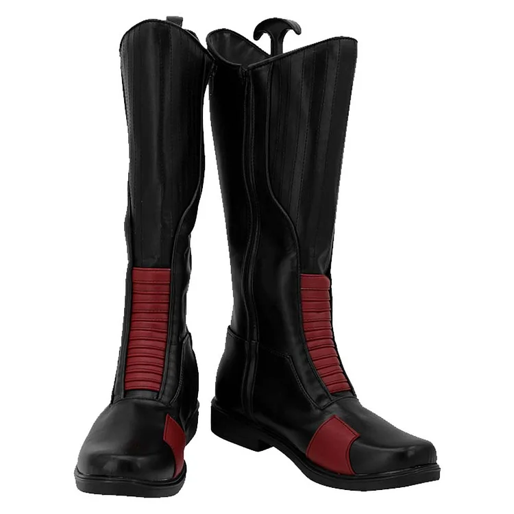 Movie The Flash Barry Allen Black Shoes Boots Cosplay Accessories Halloween Carnival Props