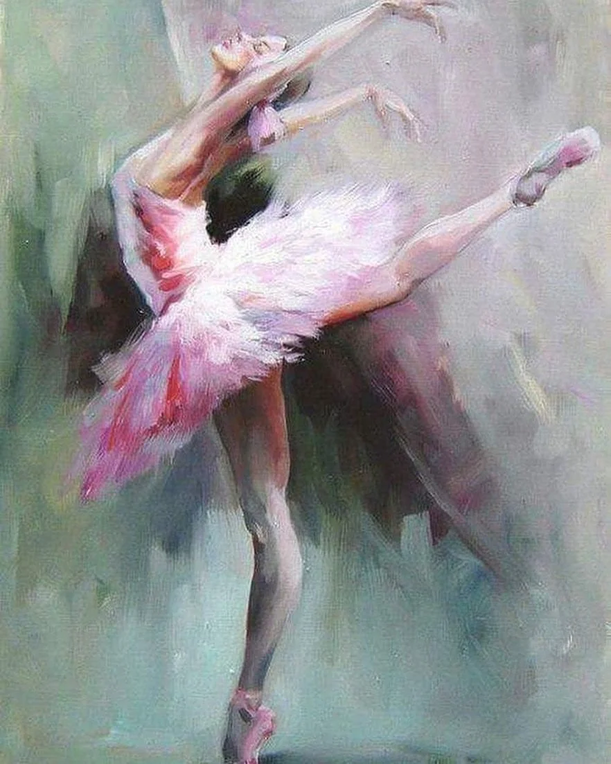 Portrait Dancer Paint By Numbers Kits UK For Adult HQD1316