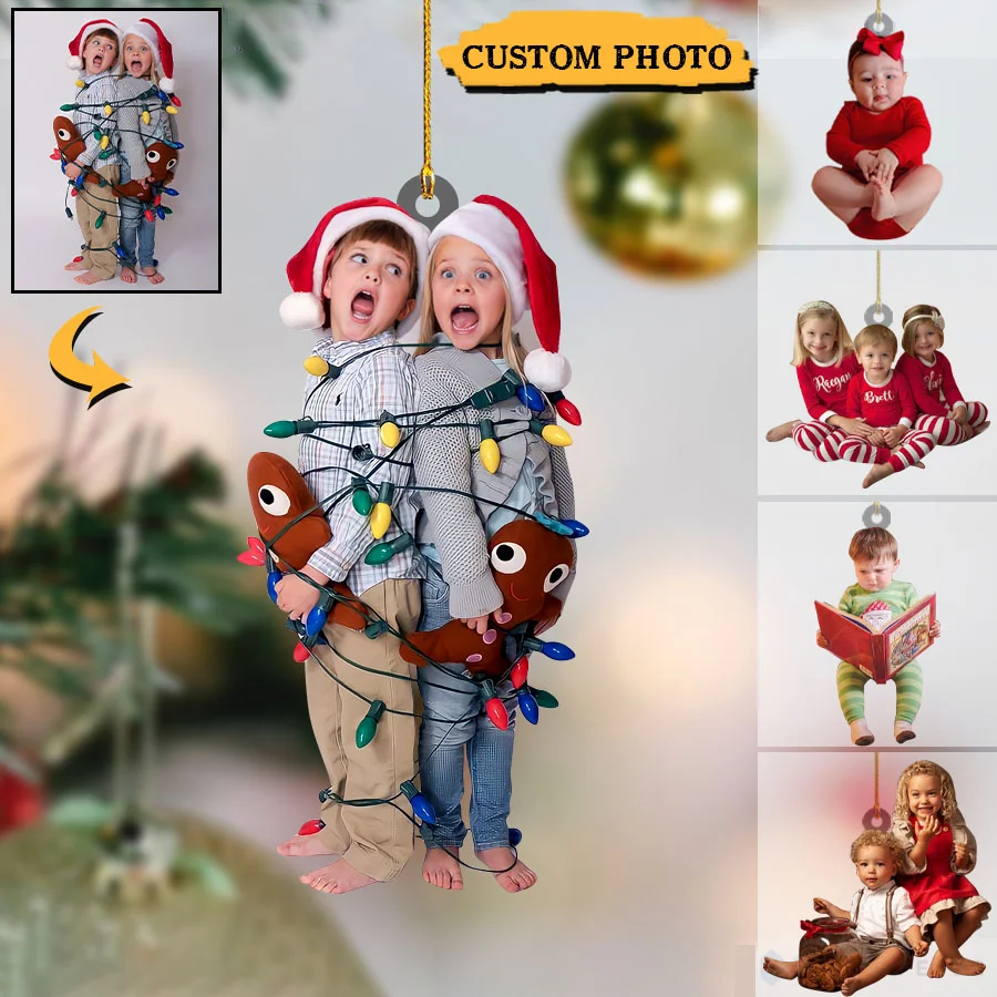 Custom Photo Christmas Ornaments - 2022 Custom Christmas Ornaments