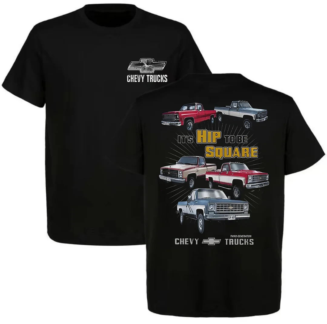 Chevy Trucks Printed Unisex Oversized T-shirt - Devcarry