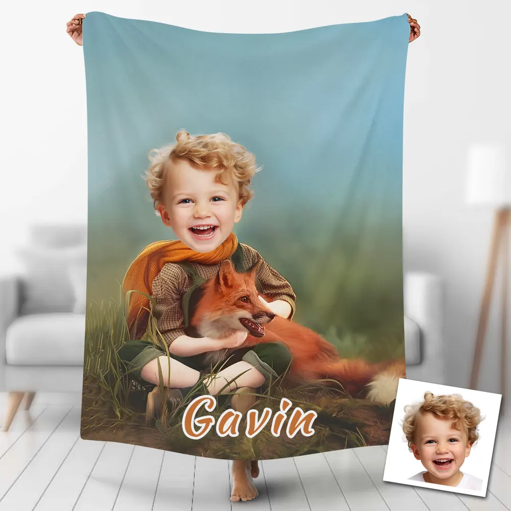 Custom Blanket Personalized Kids Gifts | Makemesurprise®