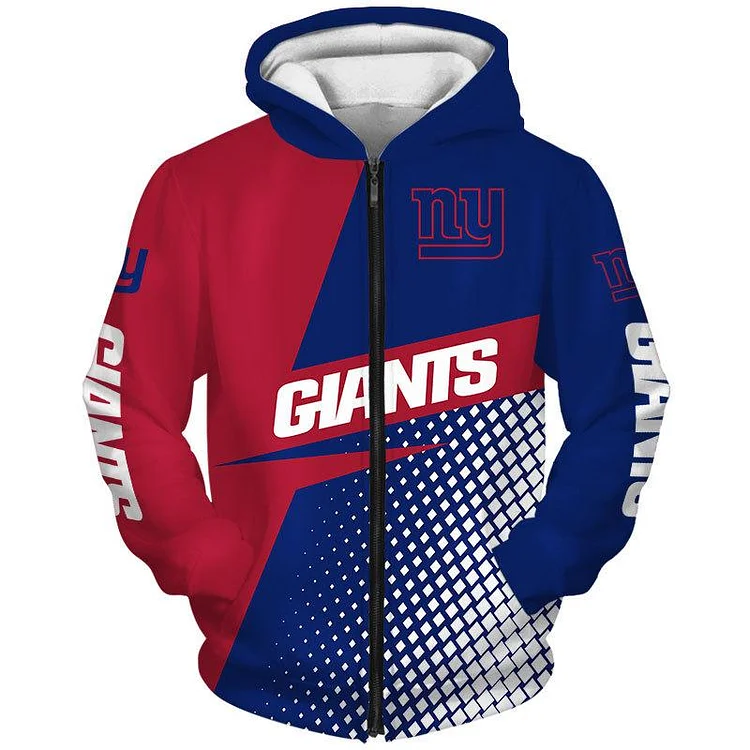 New York Giants Limited Edition Zip-Up Hoodie