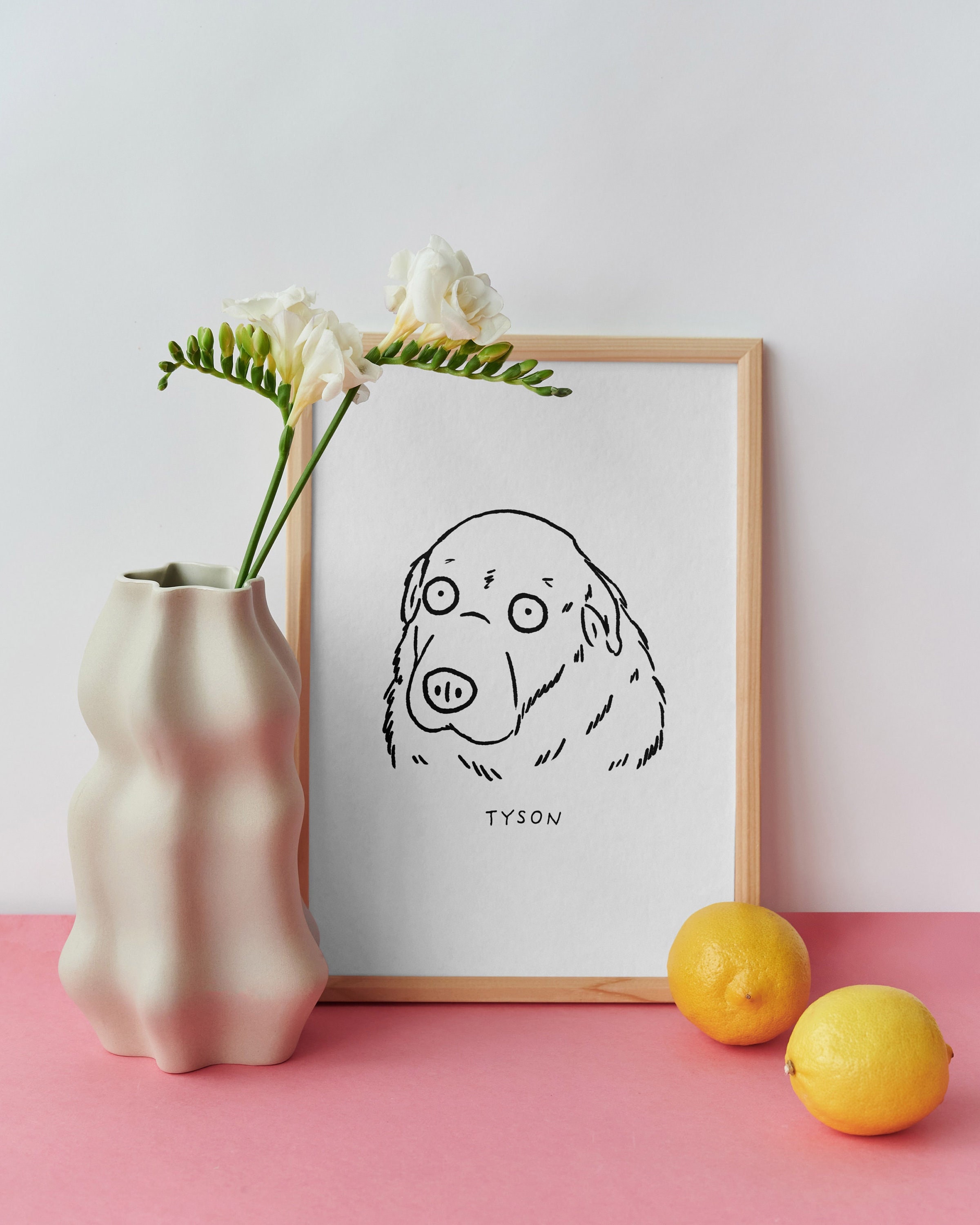 Custom Ugly Pet Portrait Art Custom Pet Portrait Art