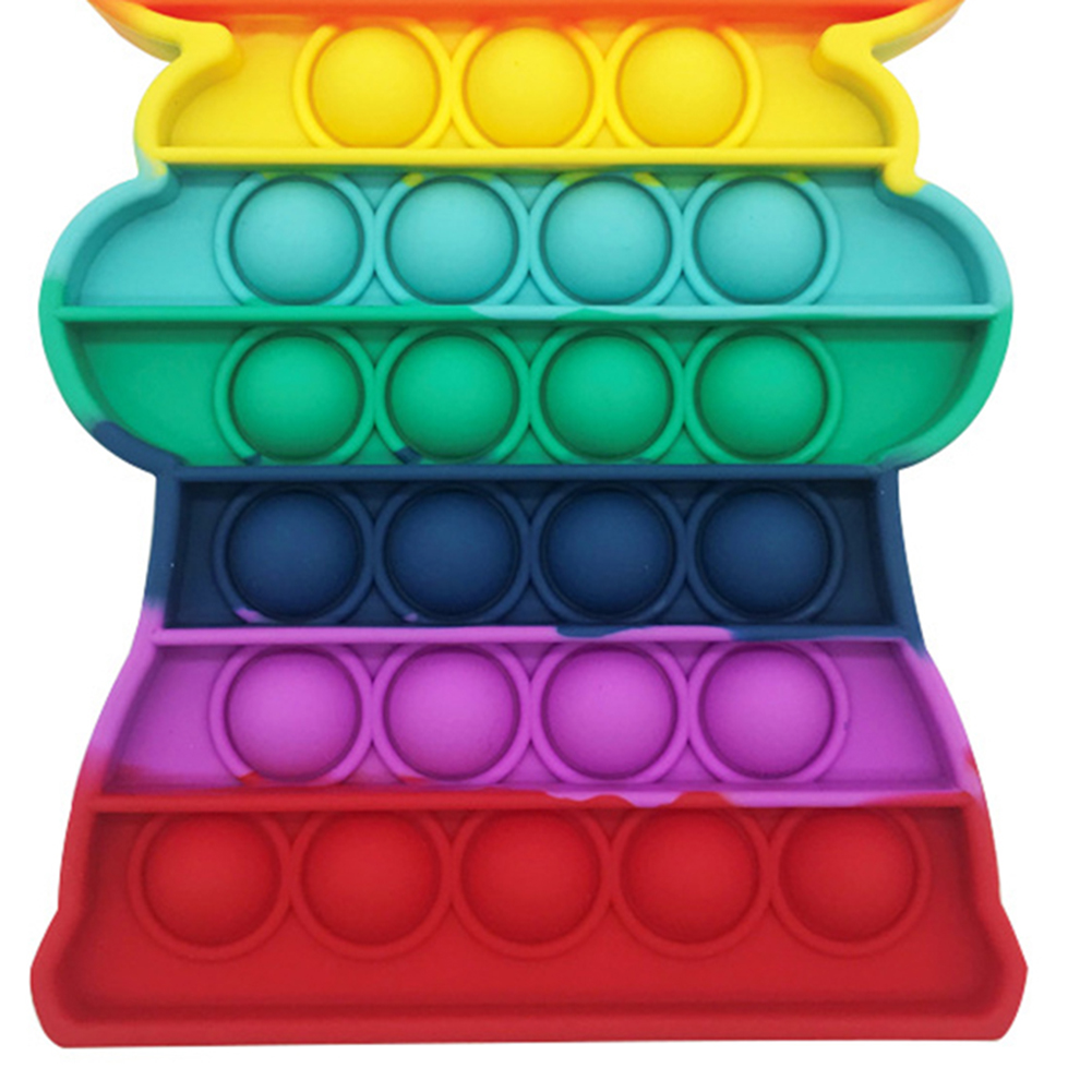 Autism Silicone Push Bubble Children Sensory Toy Anti Stress Relaxing Toys, 501 Original
Autism Silicone Push Bubble Children Sensory Toy Anti Stress Relaxing Toys, 501 Original