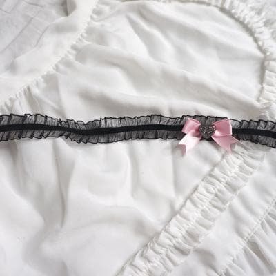 Sweetheart Pink Collar Necklace SP16032