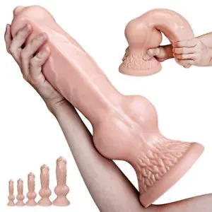 pornhint Pornhint Big Silicone Dildo Anal Plug Penis Realistic Knot Dildos Sex