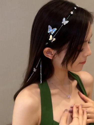 Fairy Butterfly Tassel Headband ME31