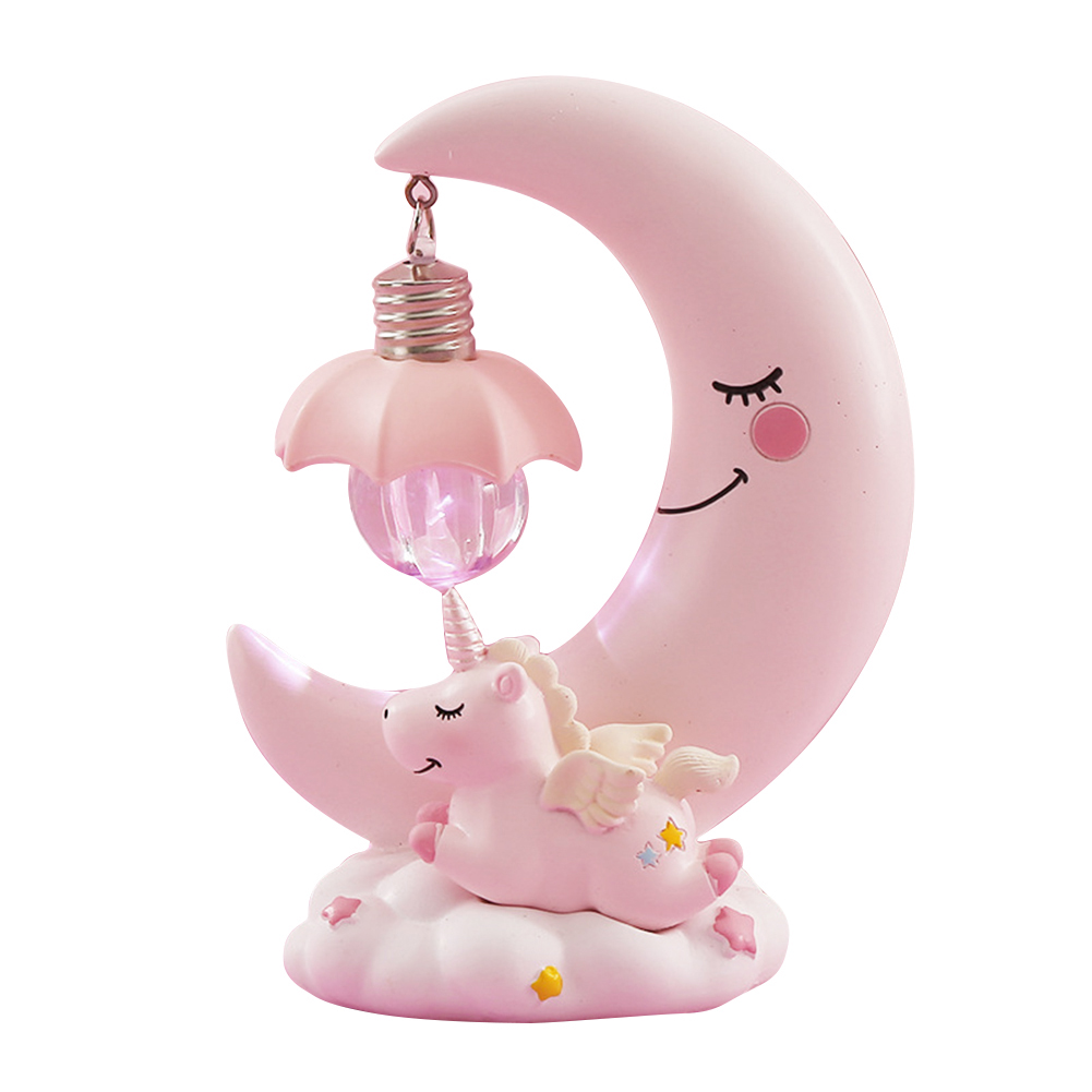 Cute Cartoon Horse Moon Night Light Baby Sleeping Bedroom Bedside Desk Lamp, 501 Original
Cute Cartoon Horse Moon Night Light Baby Sleeping Bedroom Bedside Desk Lamp, 501 Original