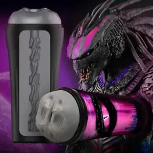 pornhint Pornhint Realistic Alien Predator Stroker Masturbator Textured Silicone Sleeve Sci Fi