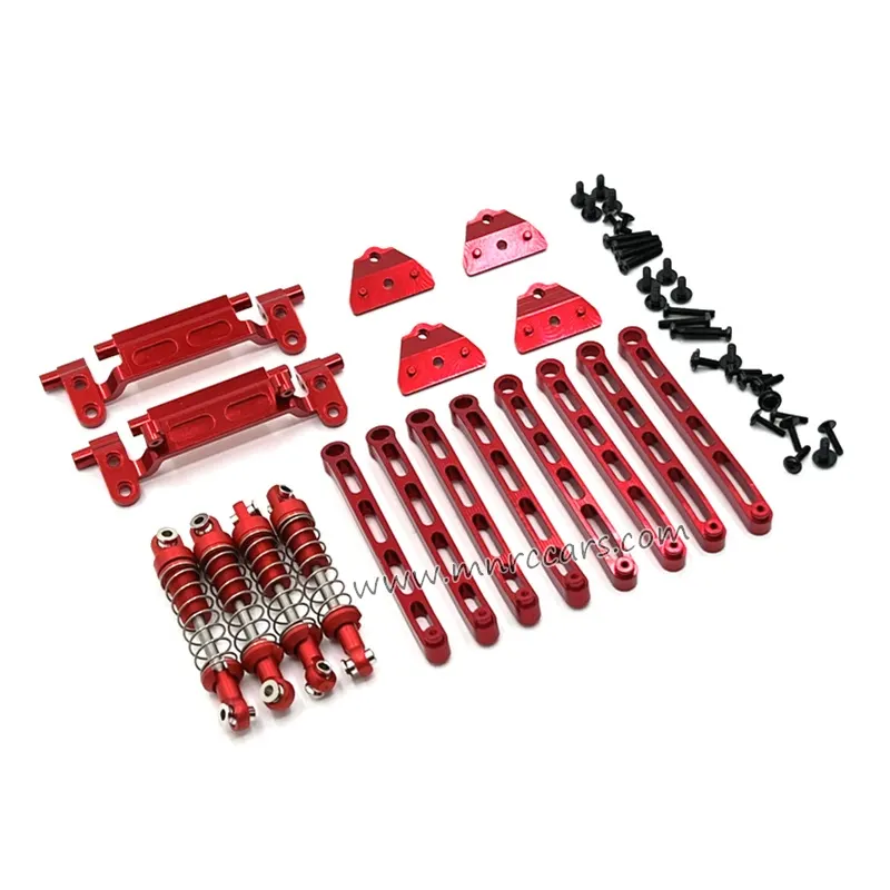MN Model MN78 RC Truck Upgrade Parts Tie Rod Shock Absorber Tie Rod Seat Shock Absorber Frame