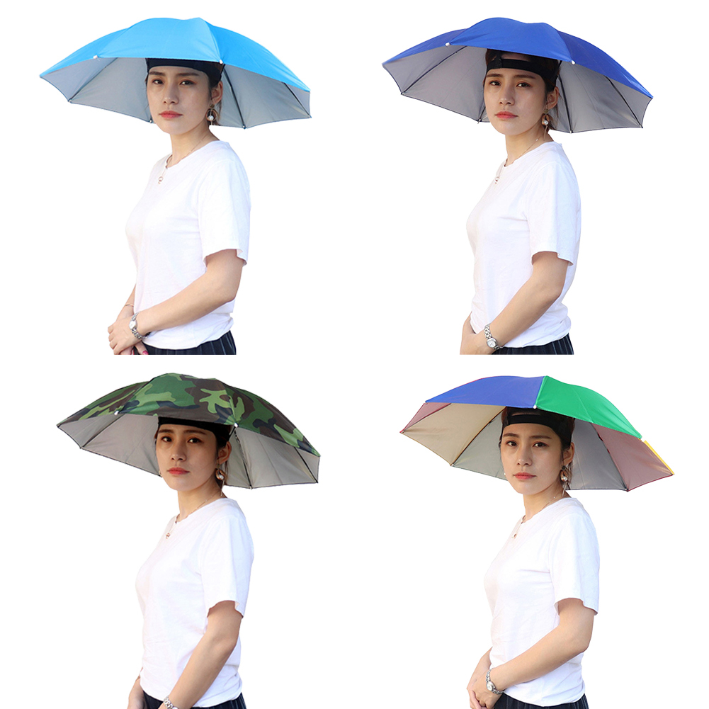 Outdoor Fishing Caps Portable Anti-Rain Anti-Sun Unisex Head Umbrella Hat, Sky blue, 501 Original
Outdoor Fishing Caps Portable Anti-Rain Anti-Sun Unisex Head Umbrella Hat, Sky blue, 501 Original