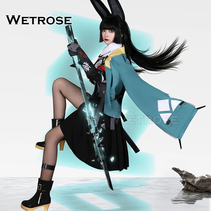 Wetrose】In Stock Miyabi Hoshimi Cosplay Costume Zenless Zone Zero 