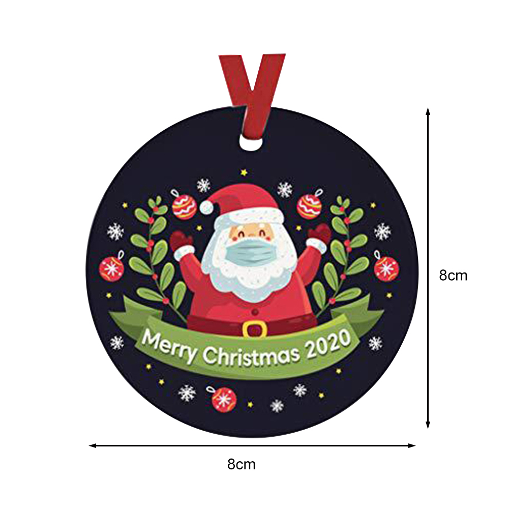 Merry Christmas Ornament Santa Claus Wearing Mask Xmas Tree Hanging Decor, 14, 501 Original
Merry Christmas Ornament Santa Claus Wearing Mask Xmas Tree Hanging Decor, 14, 501 Original