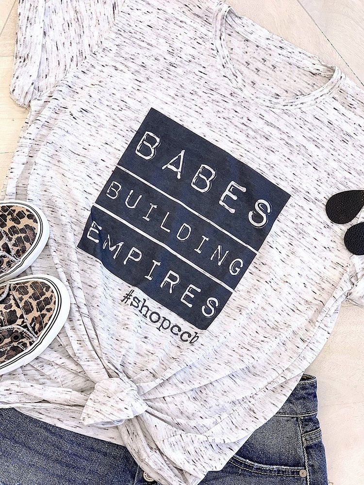 Bestdealfriday Babes Build Empires Women's Tee