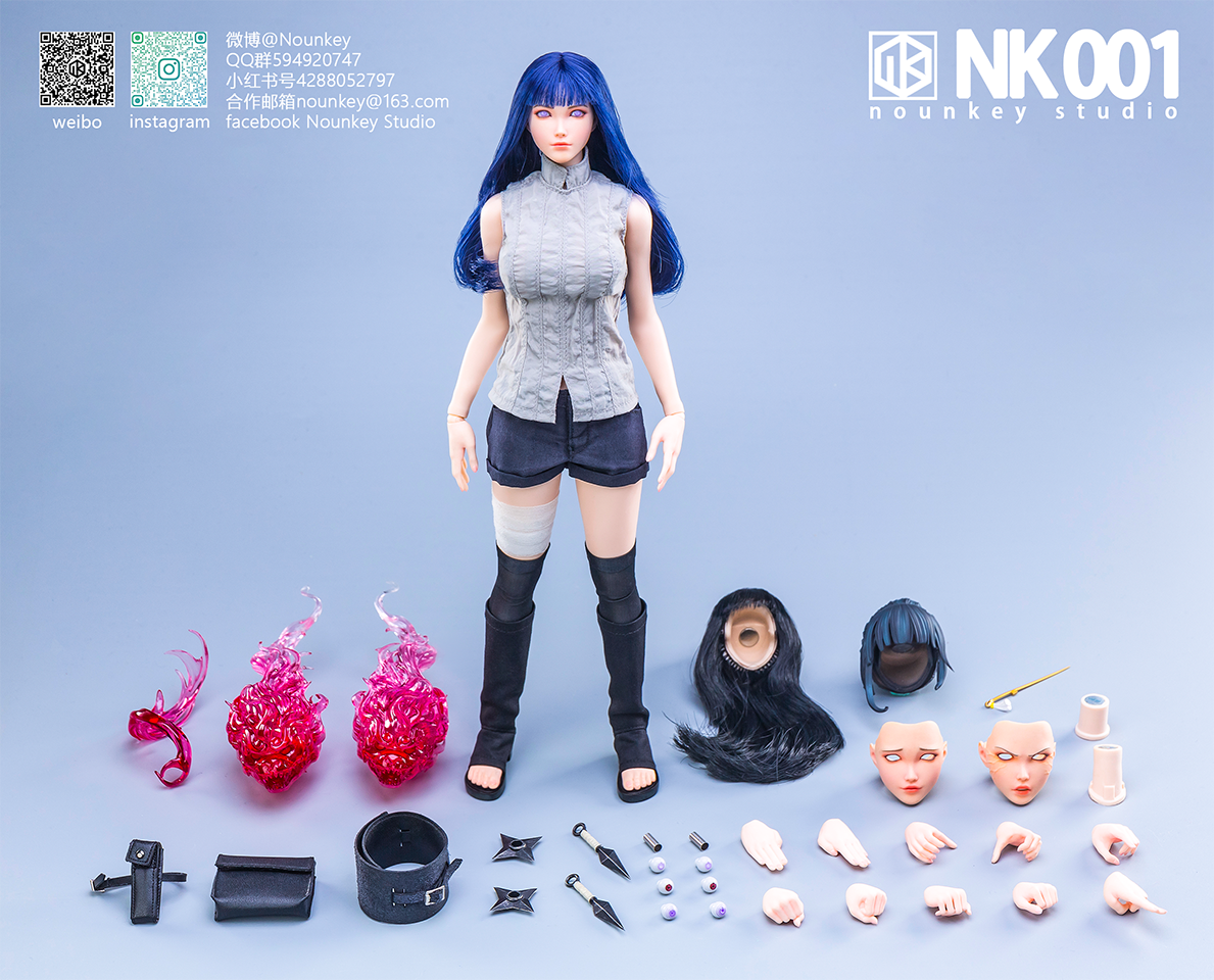 PRE-ORDER Nounkey Studio - Naruto Hyuuga Hinata 1/6 Action