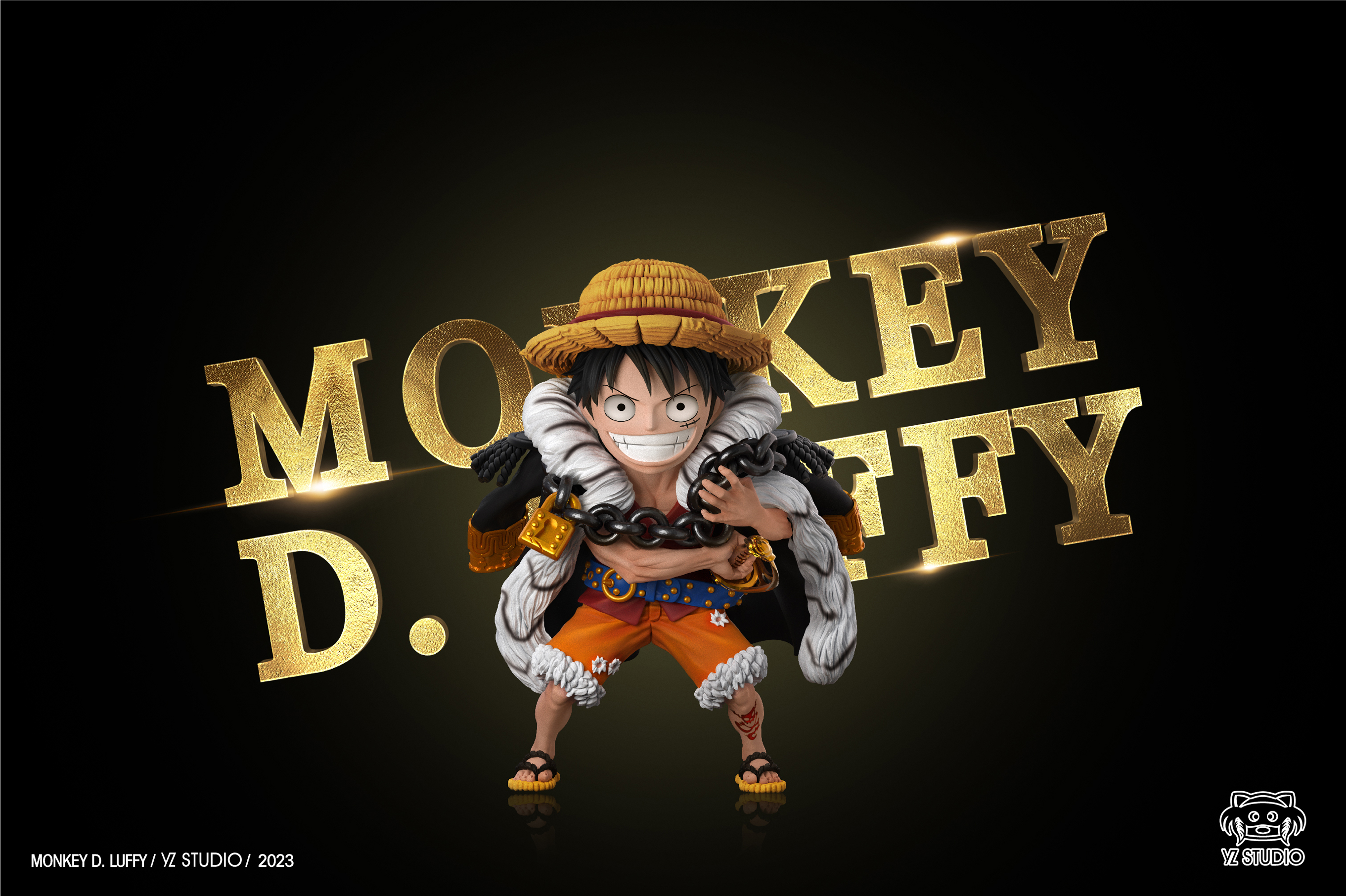 One Piece Log Collection Big Statue Series Monkey D. Luffy