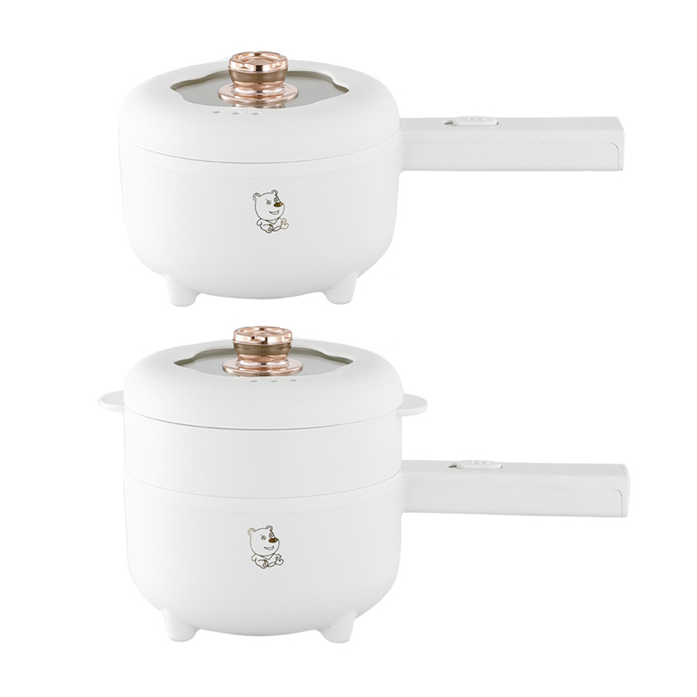 Single/Double Layer 1.8L 701W 220V Electric Skillet Cooker with Steamer, Two layers, 501 Original
Single/Double Layer 1.8L 701W 220V Electric Skillet Cooker with Steamer, Two layers, 501 Original