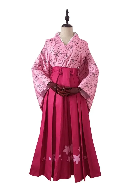 Kanroji Mitsuri Cosplay Costume Kimetsu no Yaiba Kimono