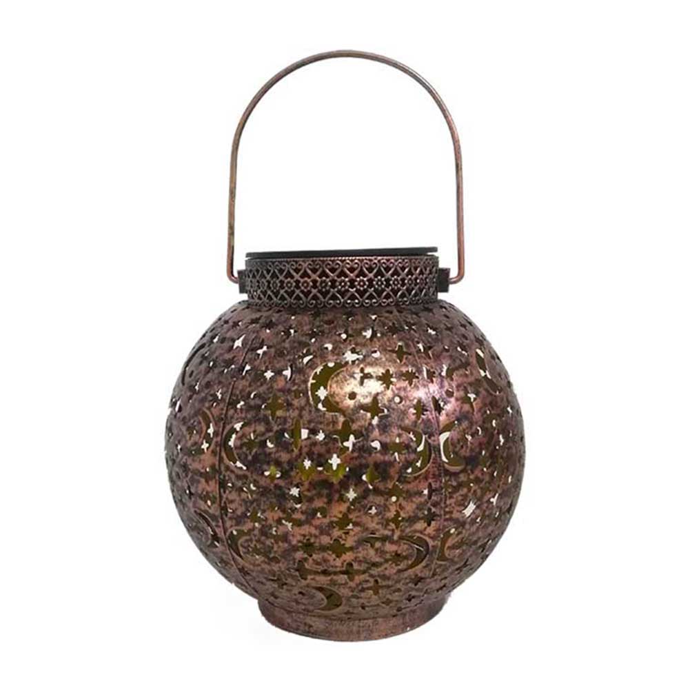 LED Solar Lantern Light Hollow Wrought Iron Hanging Lamp Garden Art Decor, 501 Original
LED Solar Lantern Light Hollow Wrought Iron Hanging Lamp Garden Art Decor, 501 Original