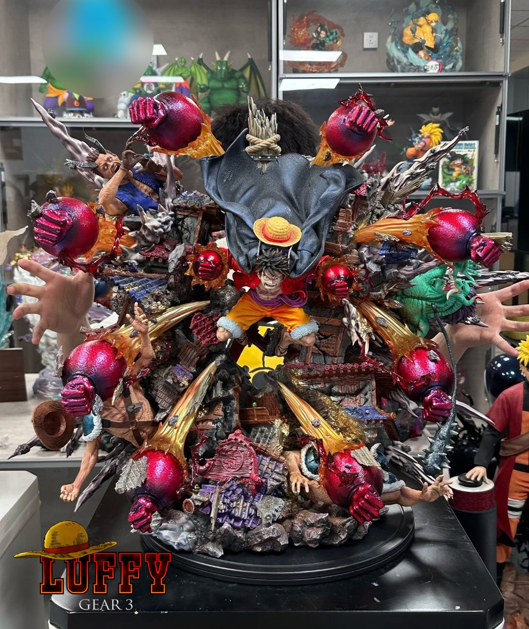 More Fun Studio×Monkey D. Studio - One Piece Monkey D Luffy Statue(GK)-