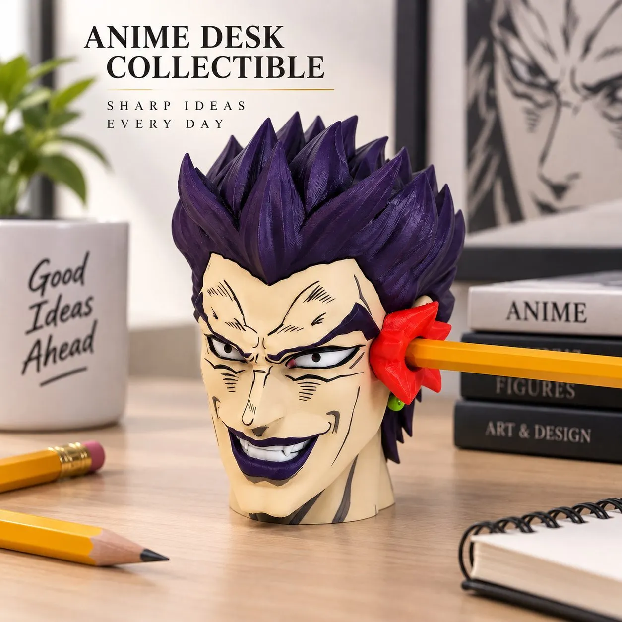 DIO Pencil Sharpener - 3D Printed PLA Collector's Edition
