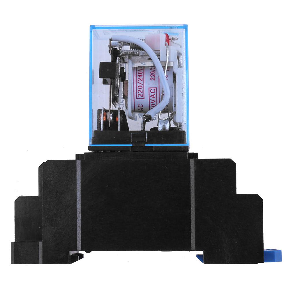 220V 10A LY2NJ Mini 8 Pin Coil Power Electric Relay With Socket Base Black, 501 Original
220V 10A LY2NJ Mini 8 Pin Coil Power Electric Relay With Socket Base Black, 501 Original