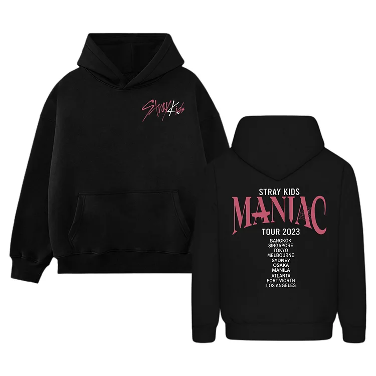 Stray Kids 2023 World Tour MANIAC ENCORE in USA Pullover Hoodie