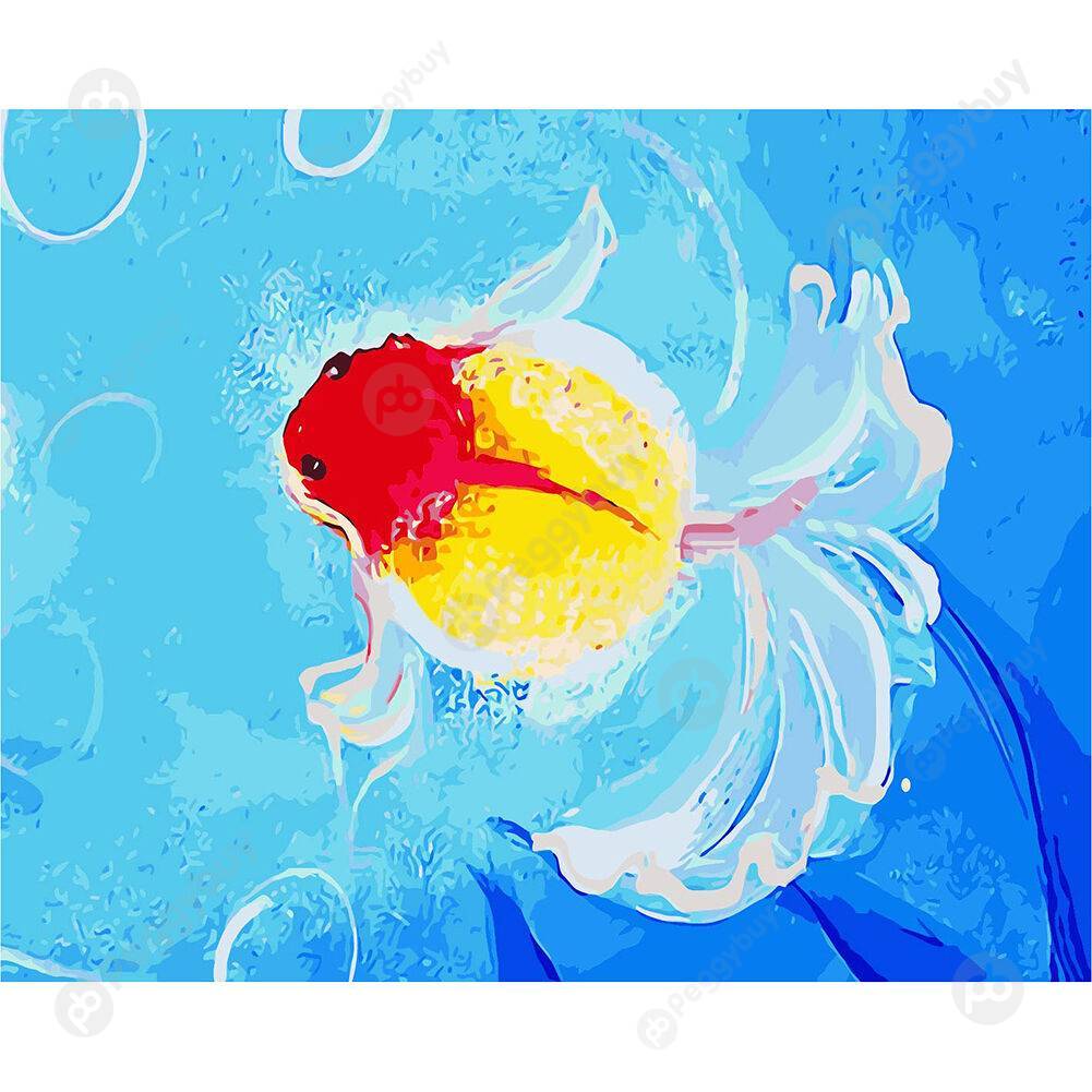 Goldfish Oil Painting By Numbers Kit Acrylic Canvas Modern Wall Art Picture, 501 Original
Goldfish Oil Painting By Numbers Kit Acrylic Canvas Modern Wall Art Picture, 501 Original