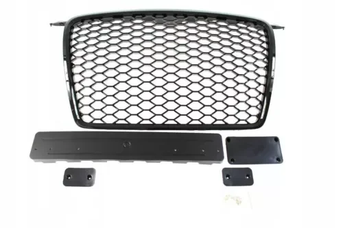 Dronehint front sport grill for audi a3 8p rs-style bright black 2005-2009 M-4455 Parts