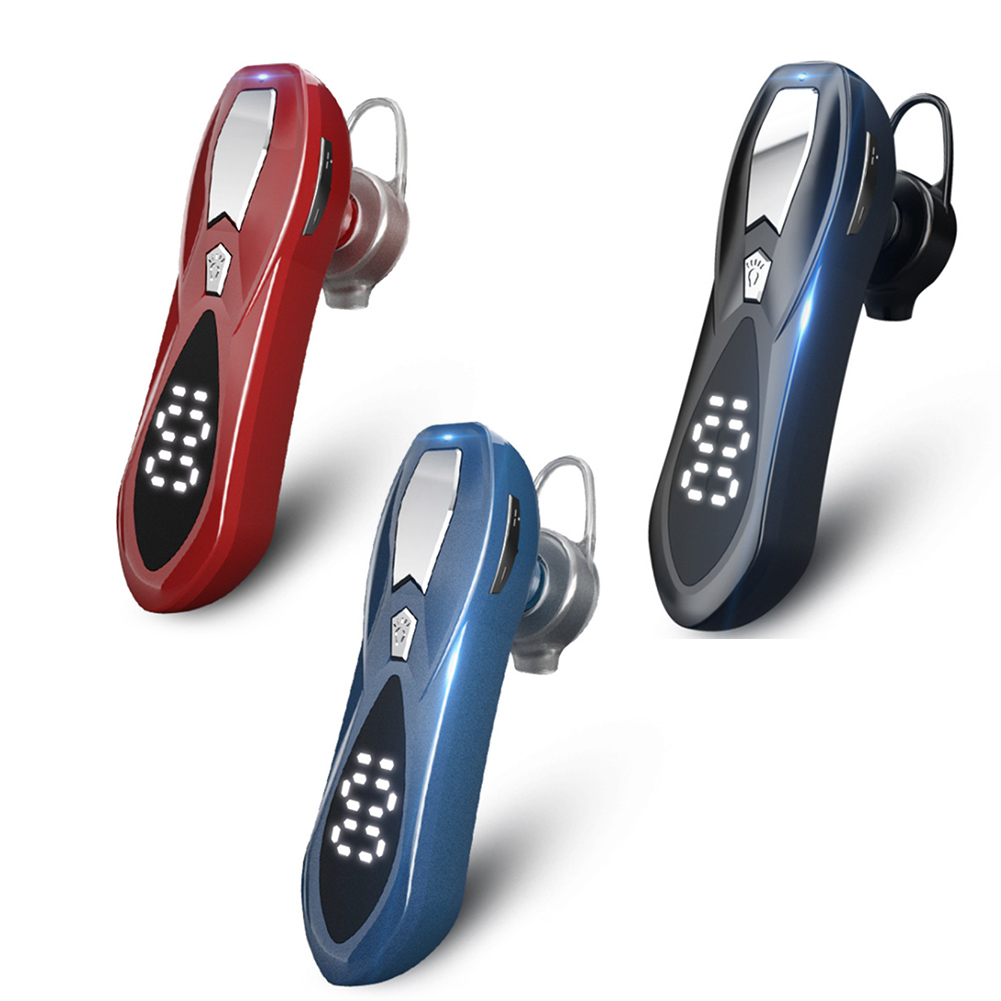 F9 Bluetooth Earpiece V5.0 Handsfree Driving Headset w/ Mic Battery Display, Blue, 501 Original
F9 Bluetooth Earpiece V5.0 Handsfree Driving Headset w/ Mic Battery Display, Blue, 501 Original