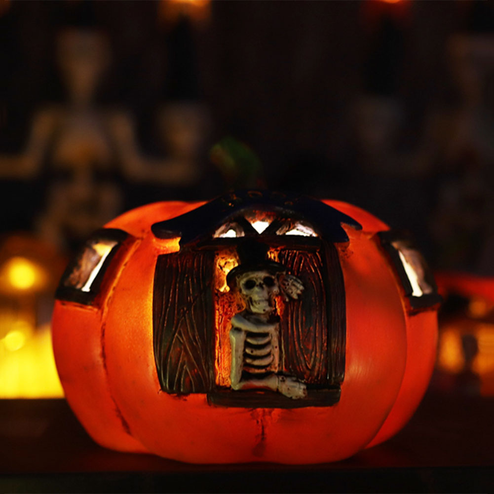 LED Halloween Pumpkin Lights Resin Ghost Skeleton Horror Lamp Home Decor, 501 Original
LED Halloween Pumpkin Lights Resin Ghost Skeleton Horror Lamp Home Decor, 501 Original