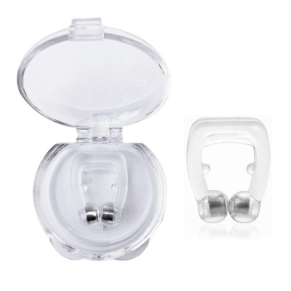 2pcs Silicone Anti Snore Magnet Nose Clip Snoring Stopper with Storage Box, 501 Original
2pcs Silicone Anti Snore Magnet Nose Clip Snoring Stopper with Storage Box, 501 Original