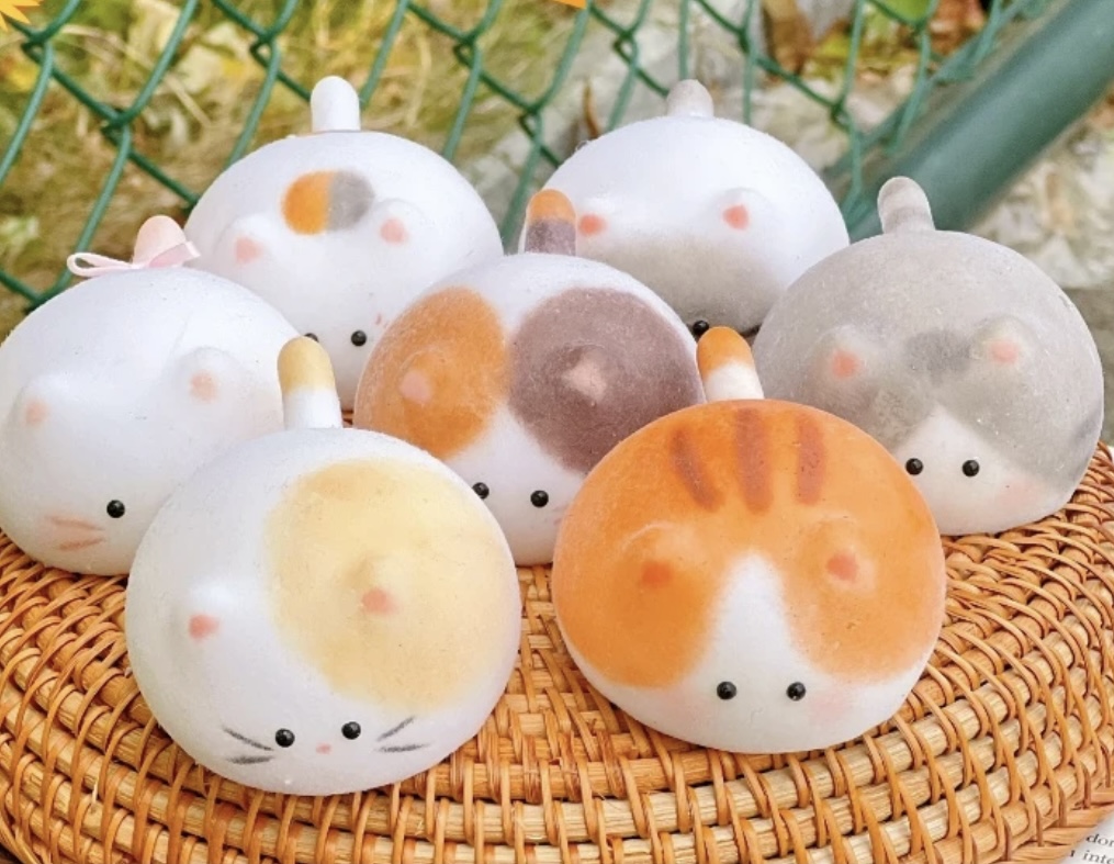 手作り猫タバスクイーズ（600g食品グレードシリコン）