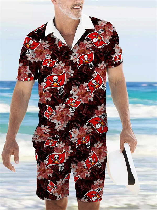 Tampa Bay Buccaneers
Limited Edition Hawaiian Shirt And Shorts Two-Piece Suits