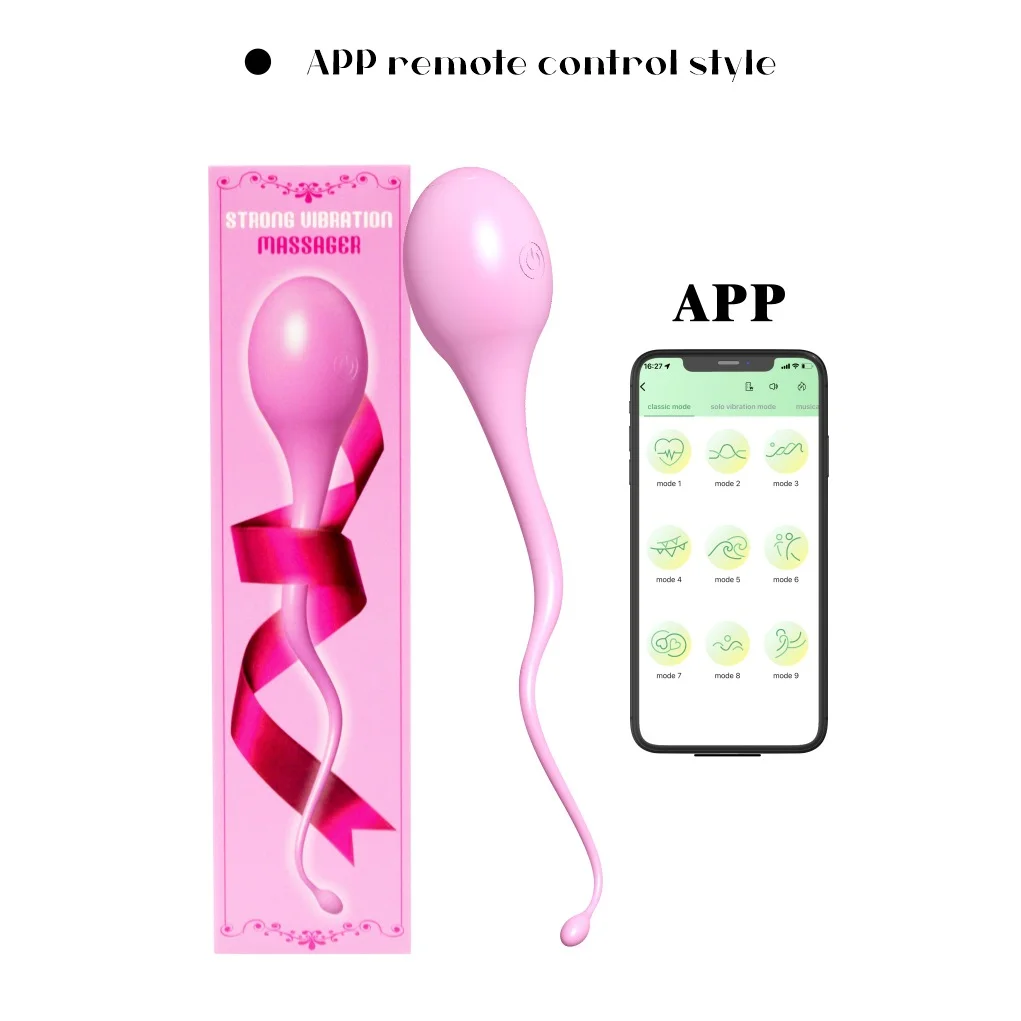 App / Wireless Remote Control Egg Vibrator
