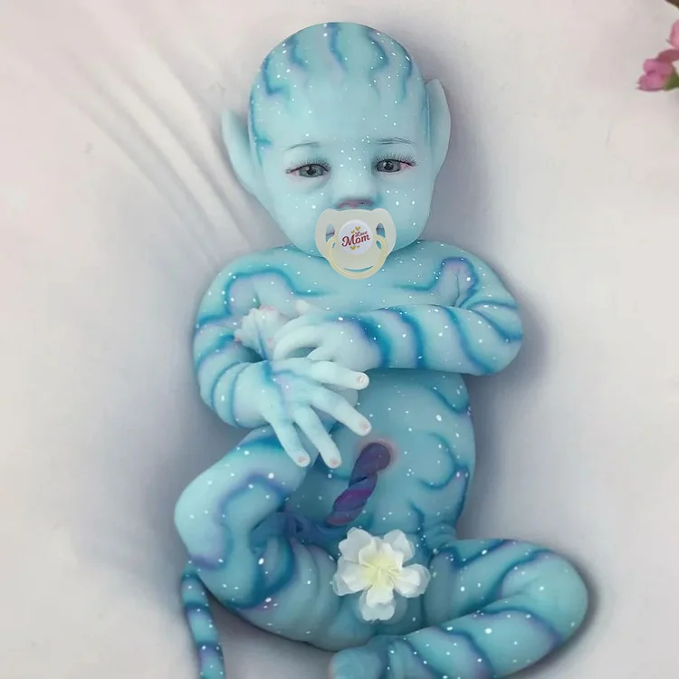  12" & 16" Sleeping Full Body Silicone Bendable Reborn Mini Baby Doll Girl or Boy Doro - Reborndollsshop®-Reborndollsshop®