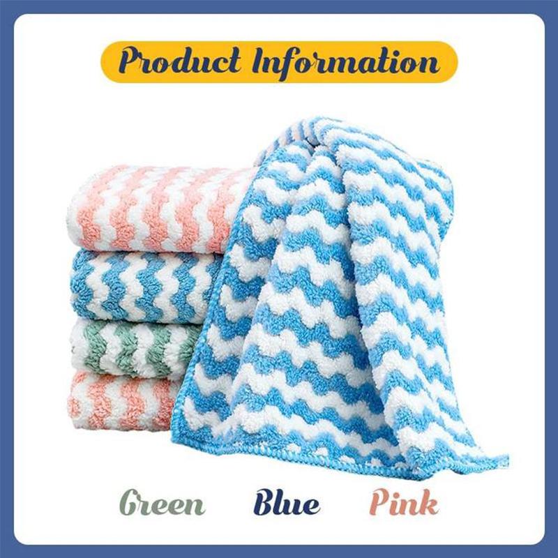 Microfiber Cleaning Rag (3PCS) | 168DEAL